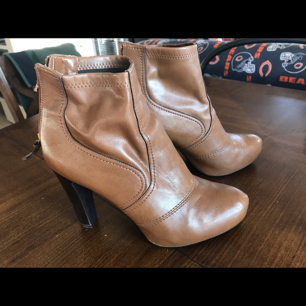 Franco Sarto high heel booties